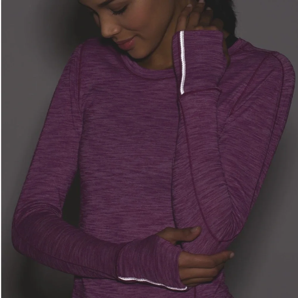EUC Lululemon 5 Mile Long Sleeve